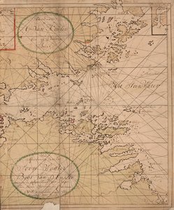 Afteckning af het Waterbogt van Anslo, av J.H. Heytenaun från Christiania av Heitman